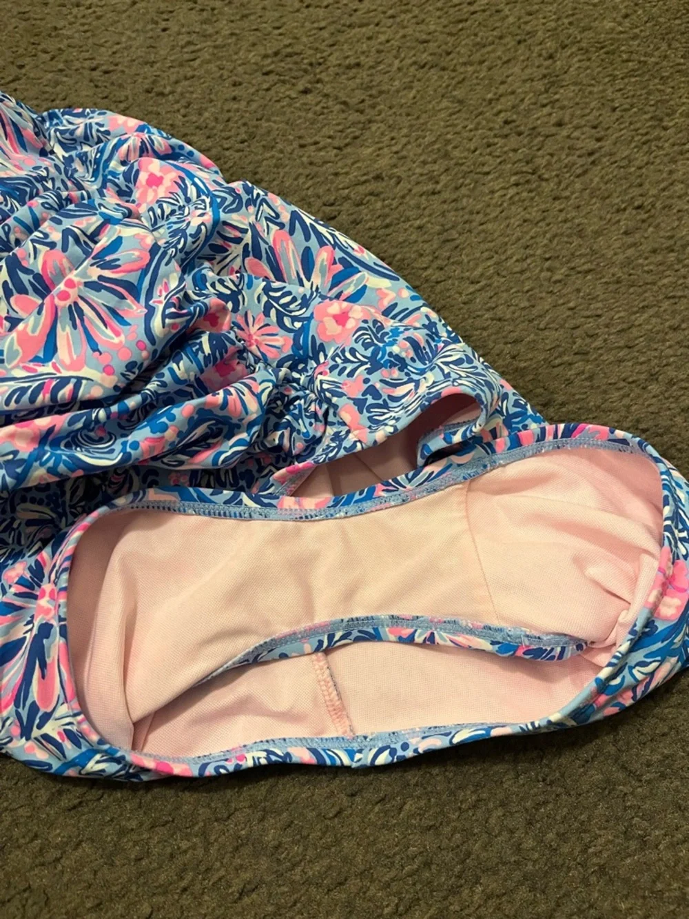 Lilly Pulitzer Layne Floral One Piece Bathing Suit